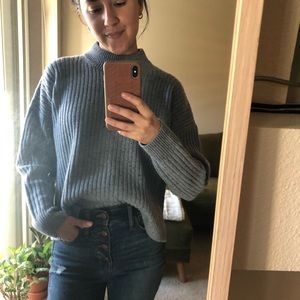 Madewell blue sweater